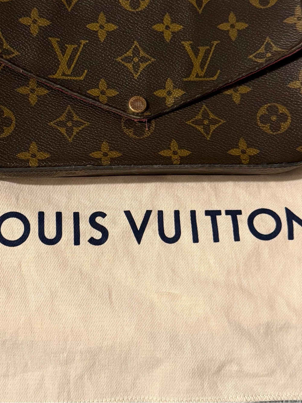 Louis Vuitton Brown Monogram Chain Crossbody - Picture 3 of 10